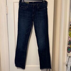 Vintage size 30 NWOT women’s J. Crew Dark Blue Straight Leg Jeans